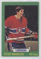 1973-74 O-Pee-Chee Dark Back Pete Mahovlich #164 0a4