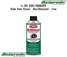 CRC 05084 Brakleen 15 Ounce Can Non Chlorinated Brake Parts Cleaner