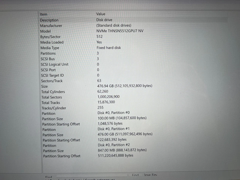 Dell XPS 13 9350 i7-6560U 2.20GHz 16GB SSD 512GB Touchscreen WIn 11 Pro *READ - Image 4 of 4