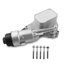 11428585235 Aluminum Oil Cooler Filter Housing Assembly 11428511391 for 14-19