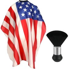 "Professional Barber Cape Independence 4th for July Salon Hair Cutting Cape with