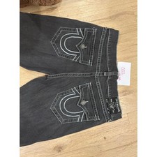 True Religion Ricky Relaxed Straight Jeans 33...