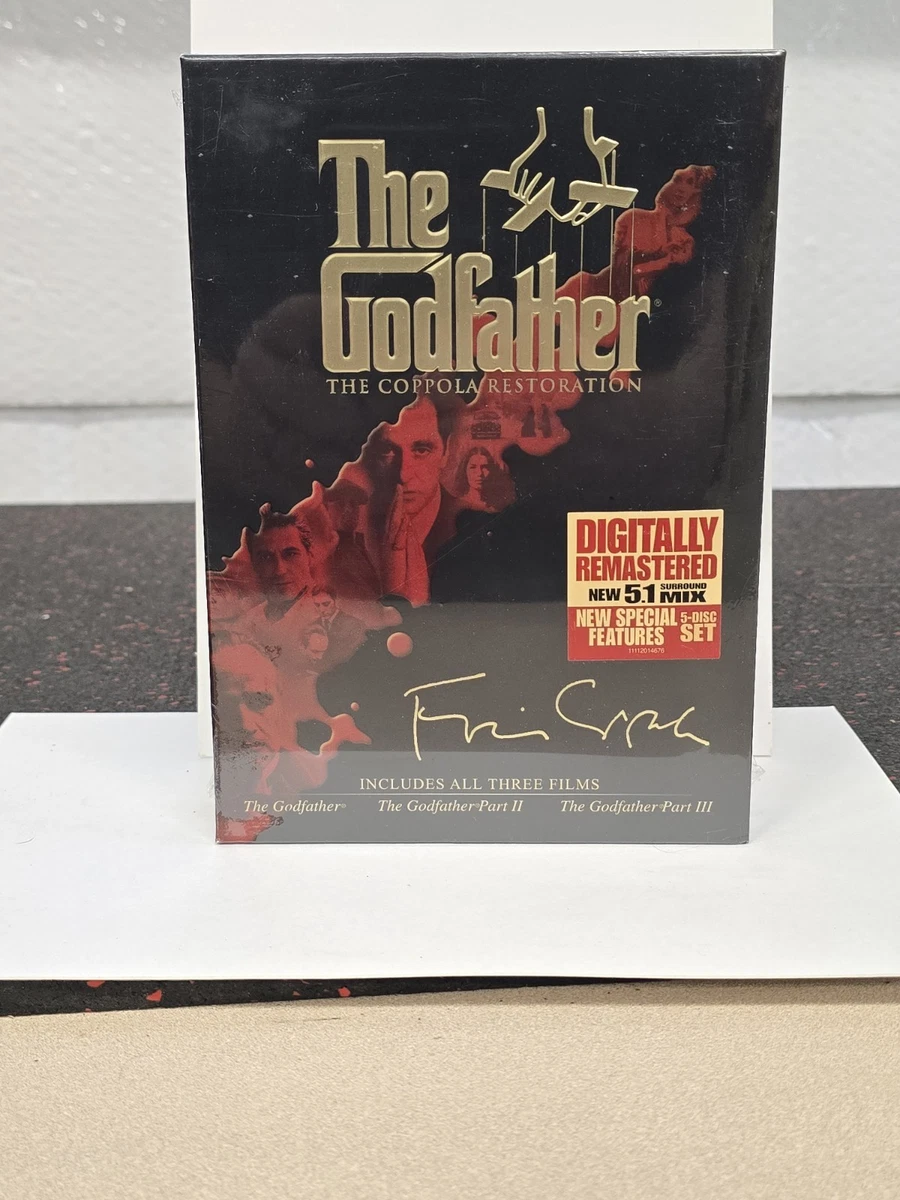 The Godfather (1972 film) Box Set DVDs for sale | eBay