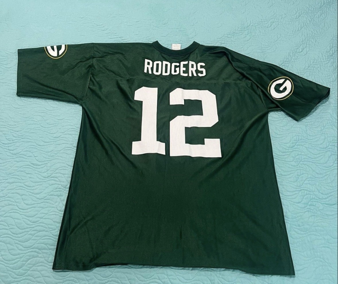 Green Bay Packers x NFL Team Apparel x Aaron Rodgers #12 Jersey size men’s XL