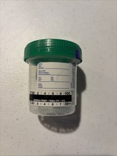 25 Count Sterile 90ml Urine Specimen Collection Cup with Sealed Lid