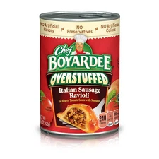 Chef Boyardee Overstuffed Italian Sausage Ravioli, 15 Ounce