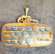 Conair ION shine Hot Rollers Set Ionic Indicator Light 3/4-1 1/4 in Blue/Beige