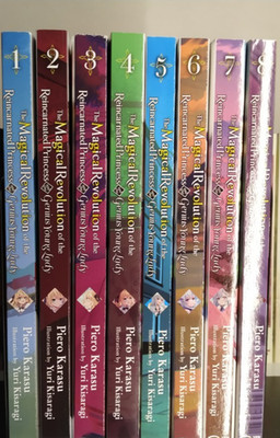 Magical Revolution of the Reincarnated Princess... Vol. 1-8 English Light Novel