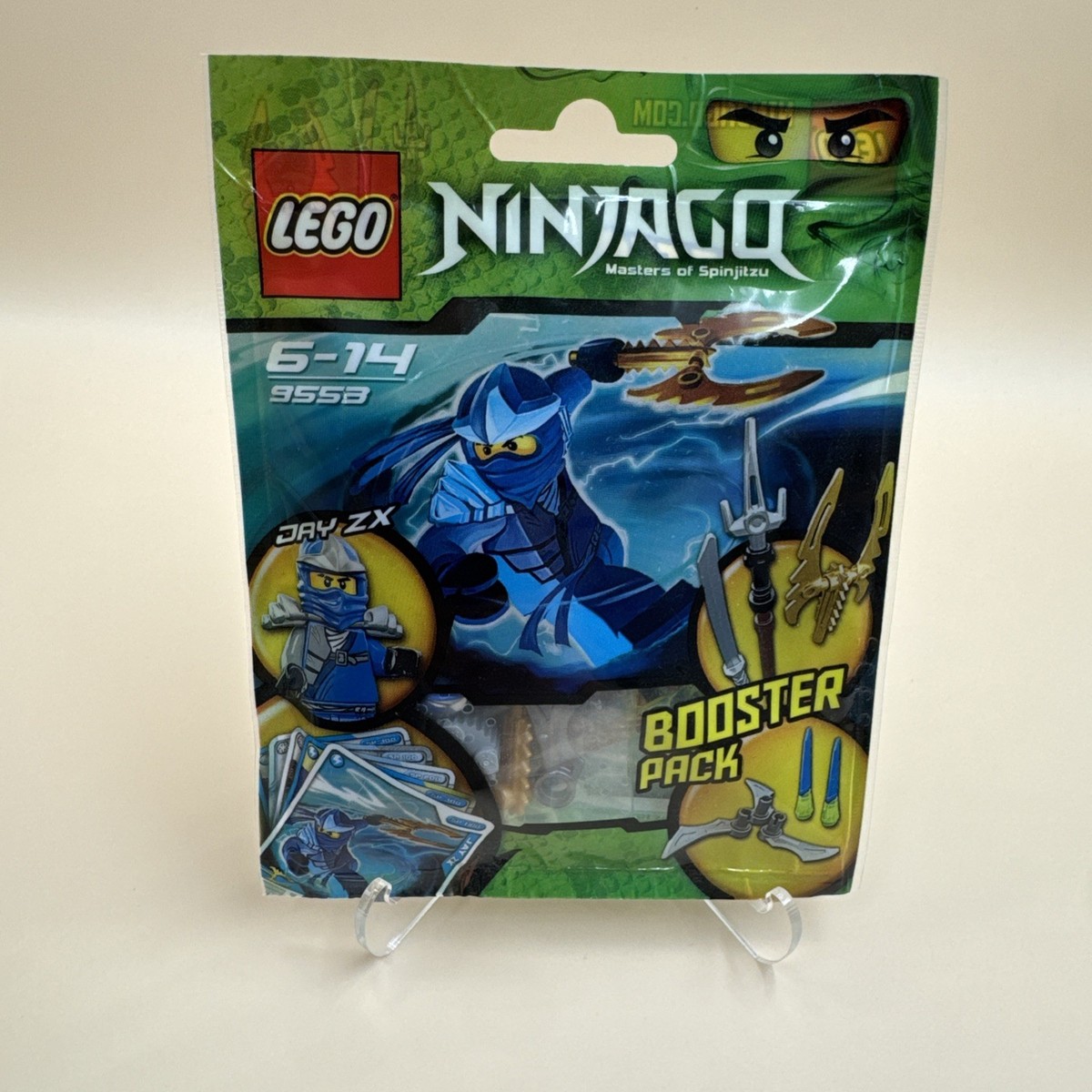 LEGO Ninjago: Jay Zx Booster Pack (9553) - New Sealed Polybag