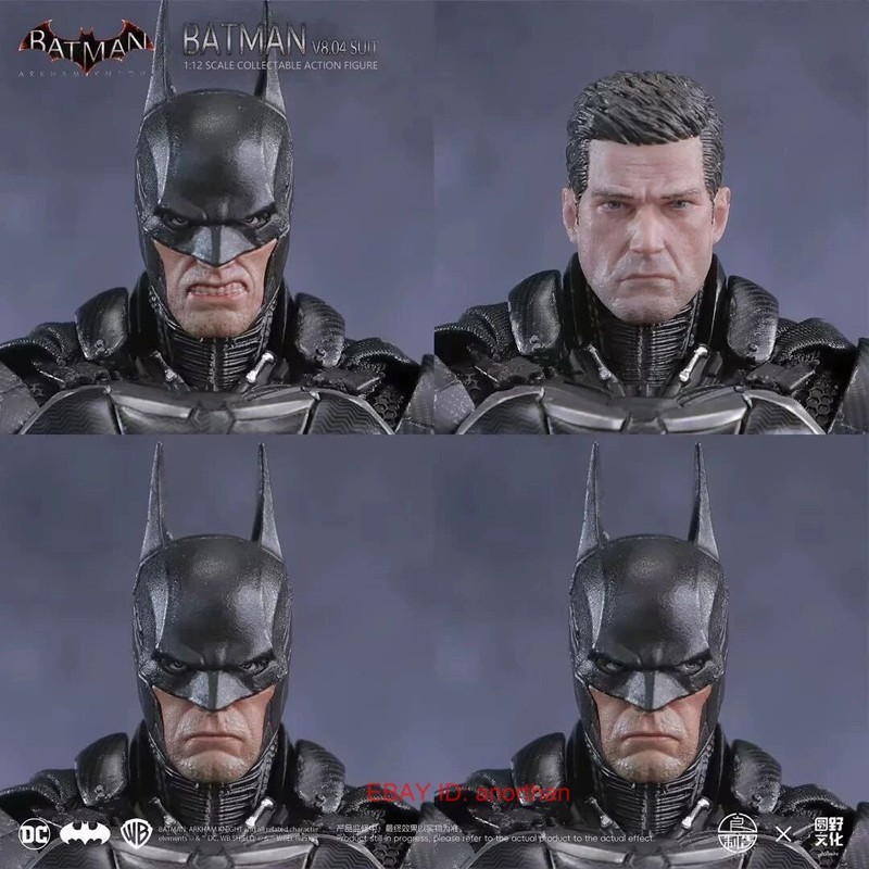 ARKHAM KNIGHT V8.04 バットマンフィギュア Pre-order! LPZZ DC Batman Arkham Knight V8.04 Batman 1/12