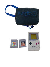 Original Nintendo Game Boy Handheld System Inc Wave Race & Track & Field TMK