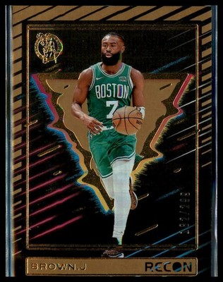 2023-24 Panini Recon #50 Jaylen Brown Holo Bronze #/299
