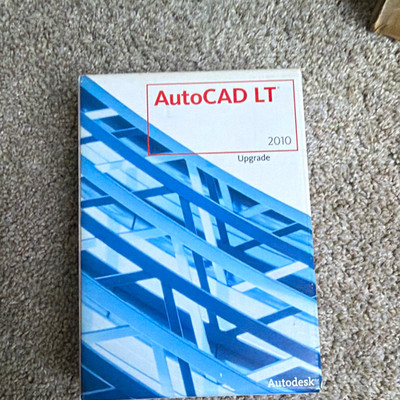 Autodesk AutoCAD LT 2010 Upgrade CAD Software CD Windows English 1 Device