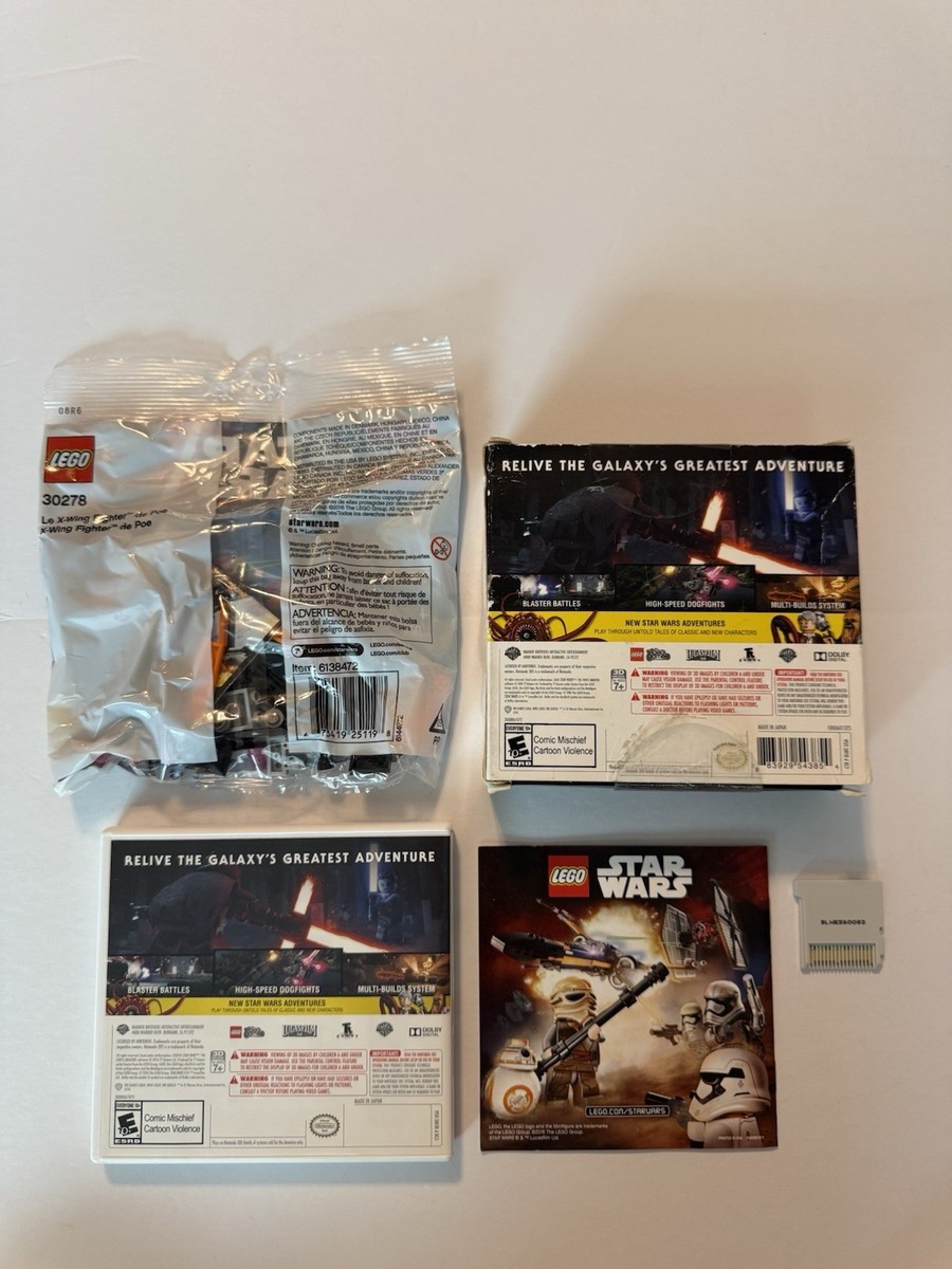 LEGO Star Wars The Force Awakens Nintendo 3DS X-Wing Playset | eBay