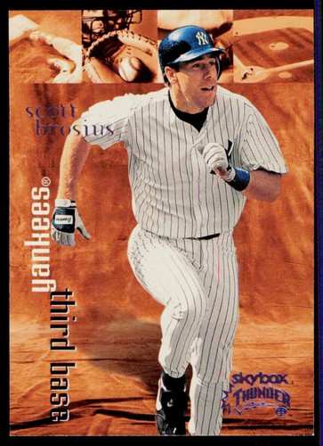 1999 Skybox Thunder Scott Brosius #56 card