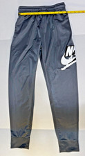 Nike Air Jordan Sweatpants Youth Large 12-13 Black Jumpman Swoosh Logo Jogger