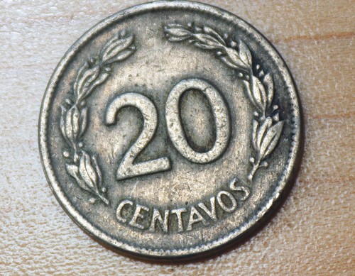 1946 Ecuador 20 Centavos