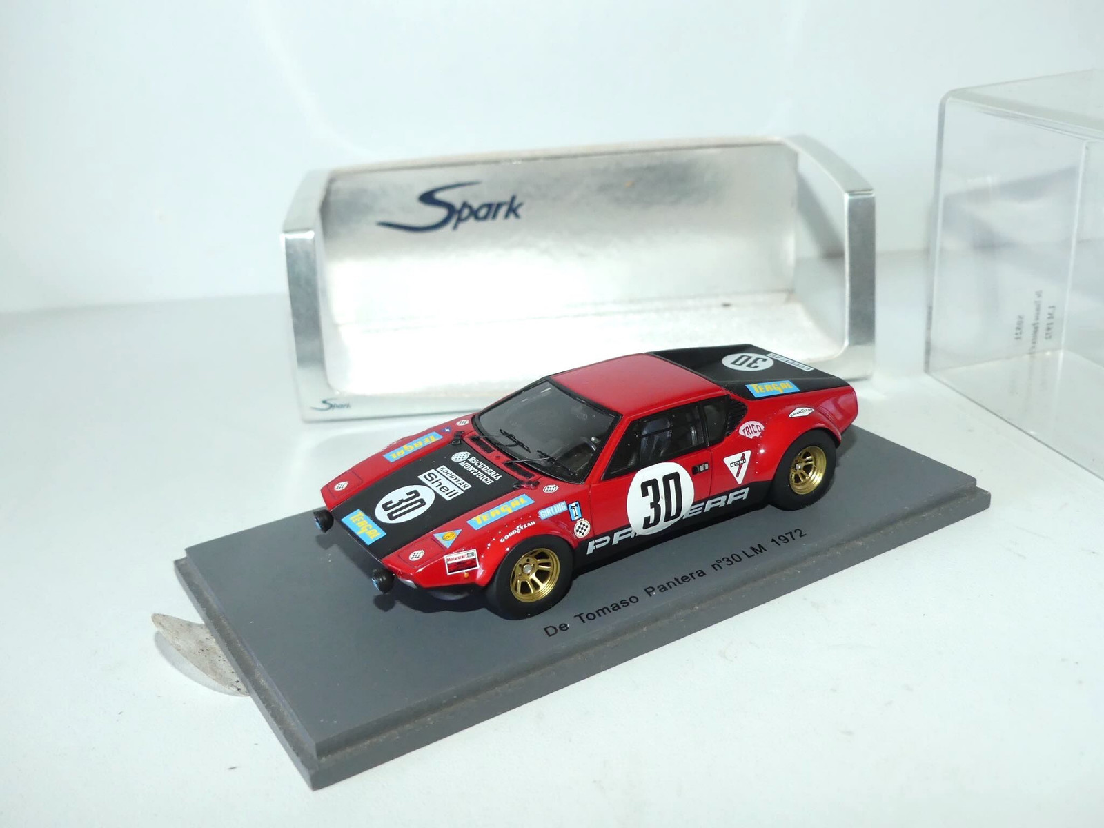 De Tomaso Pantera #30 1972 24h Du Mans Base Norev + Kit Automany 1/43