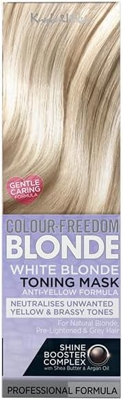 Knight & Wilson Colour-Freedom Blonde Anti-Yellow Toner Mask, Semi Permanent Co