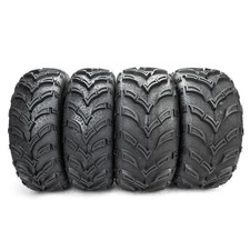 Full Set ATV UTV Tires 25x8-12 Front  25x10-12 Rear 6PR Tubeless