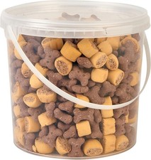 Dog Biscuit Treats, Gravy Bones Mixed Bones Milky Peanut Chicken Paws 2.5L Tubs
