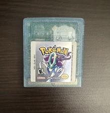 Pokemon Crystal Version (Game Boy Color Released 2001) Tested.Fresh new battery 