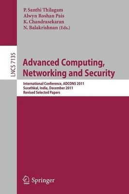 Advanced Computing, Networking and Security - 9783642292798