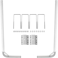 2PCS 60" Boat Trailer Guide On Post Kit with PVC Poles Covers/Stiffener