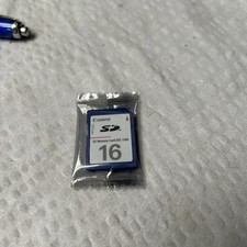Canon SD CARD FOR EARLY DIGITAL CAMERA CAMCORDER SDC-16M