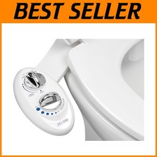 Self-Cleaning Bidet Attachment - Adjustable Water Pressure