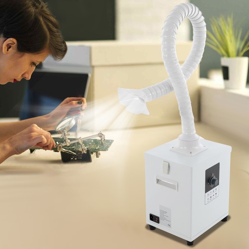 150W Lötrauchabsaugung Schweißrauchabsauger Lötrauchabsorber Absauganlage AC220V - Afbeelding 1 van 14