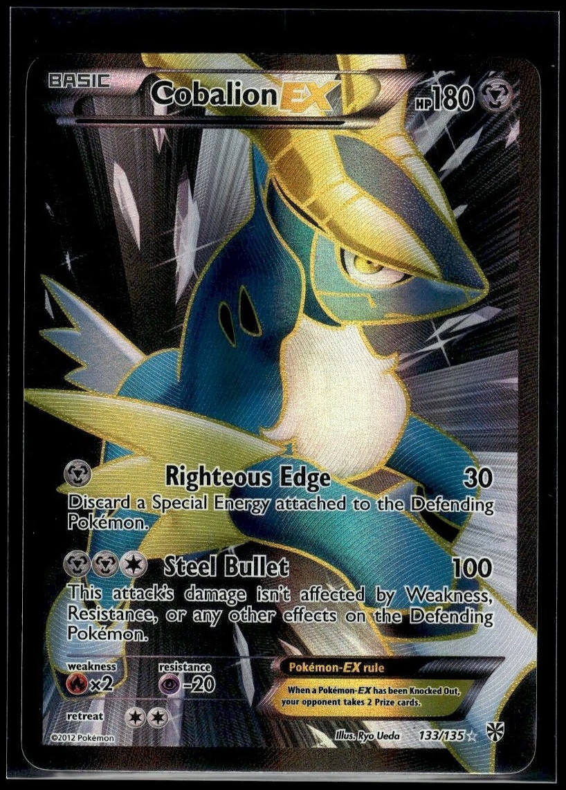 Pokemon Cobalion-Ex Holofoil 133 Plasma Storm Rare Ultra