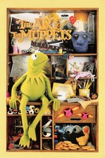 Kermit The Frog Amphibian The Art Of The Muppets Jim Henson 6x4 Postcard CP451