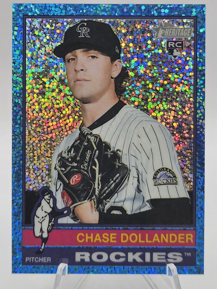 2025 Topps Heritage High Number Chase Dollander #713 Chrome Blue