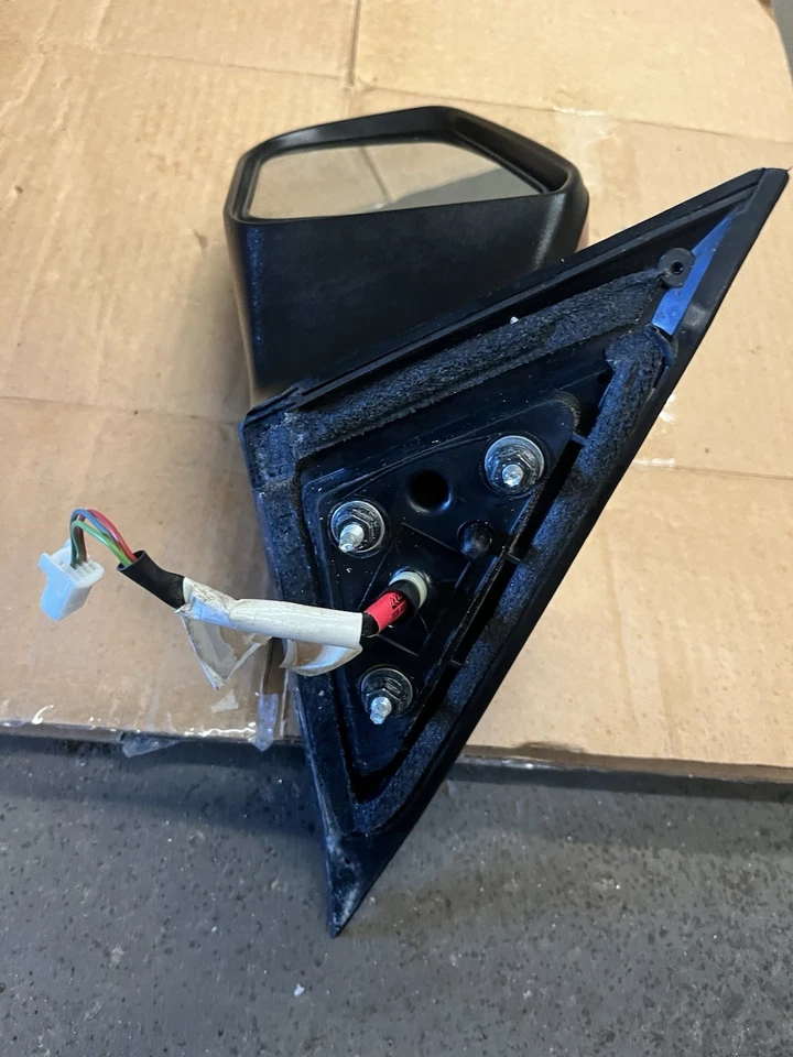 Nissan Altima 2013-2018 sedán LH espejo retrovisor lado del conductor rojo eléctrico OEM Foto 4 de 4