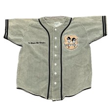 VTG HOUSE OF BLUES BROTHERS GREY BASEBALL TEAM JERSEY M ROOTS MOVIE PROMO (5)