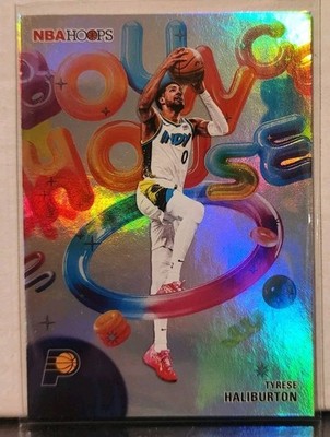 2025-26 NBA Hoops - Bounce House #BH-8 Tyrese Haliburton 
