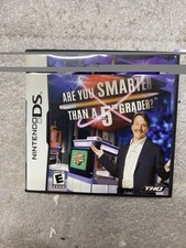 Are You Smarter Than a 5th Grader? Nintendo DS Complete In Box  CIB Works