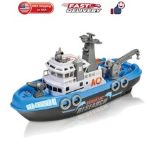 Aquatic Research Vessel, Battery Operated Toy Boat for Kids, Floats in Water,...