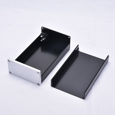 1Pc Full Aluminum Enclosure mini Ear Amplifier Case Preamp Box PSU Chassis 0905