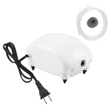 Fish Tank Air Bubble Oxygen Air Pump Stone Aerator Silent For Aquarium Pond