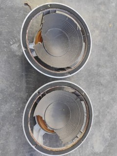 PAIR of JBL 125A 10'' Woofer Speakers Decade L26 L36 Parts