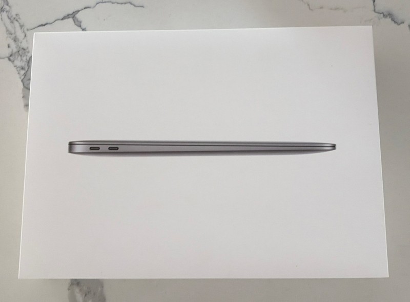 Empty Box ONLY Genuine Apple MacBook Air 13” Good See Photos Space Grey
