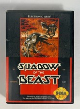 Shadow of the Beast Sega Genesis 1991 Game & Case Tested Authentic