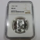 1964 P NGC MS64 - Kennedy Half Dollar 50c US Coin #59073A