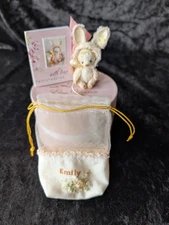 Emily one of a kind (OOAK) bear bunny, tiny art teddy bear by Elena Volchkova