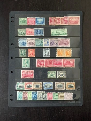 US Stamps Sweepings and Remainder Collection Lot of 10 Albums, Folders, Etc