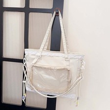 Transparent Handbag Storage Bag Shoulder Ita Bag Display Bag Crossbody Bag