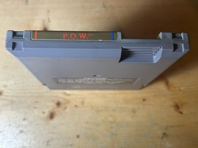 P.O.W. Prisoners of War Authentic Game Cartridge Nintendo NES  Tested Ships Free