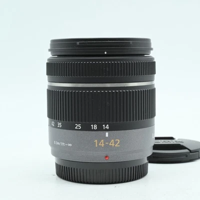 [Near Mint]Panasonic LUMIX G VARIO 14-42mm F3.5-5.6 ASPH. MEGA O.I.S H-FS014042 - Photo 1/4